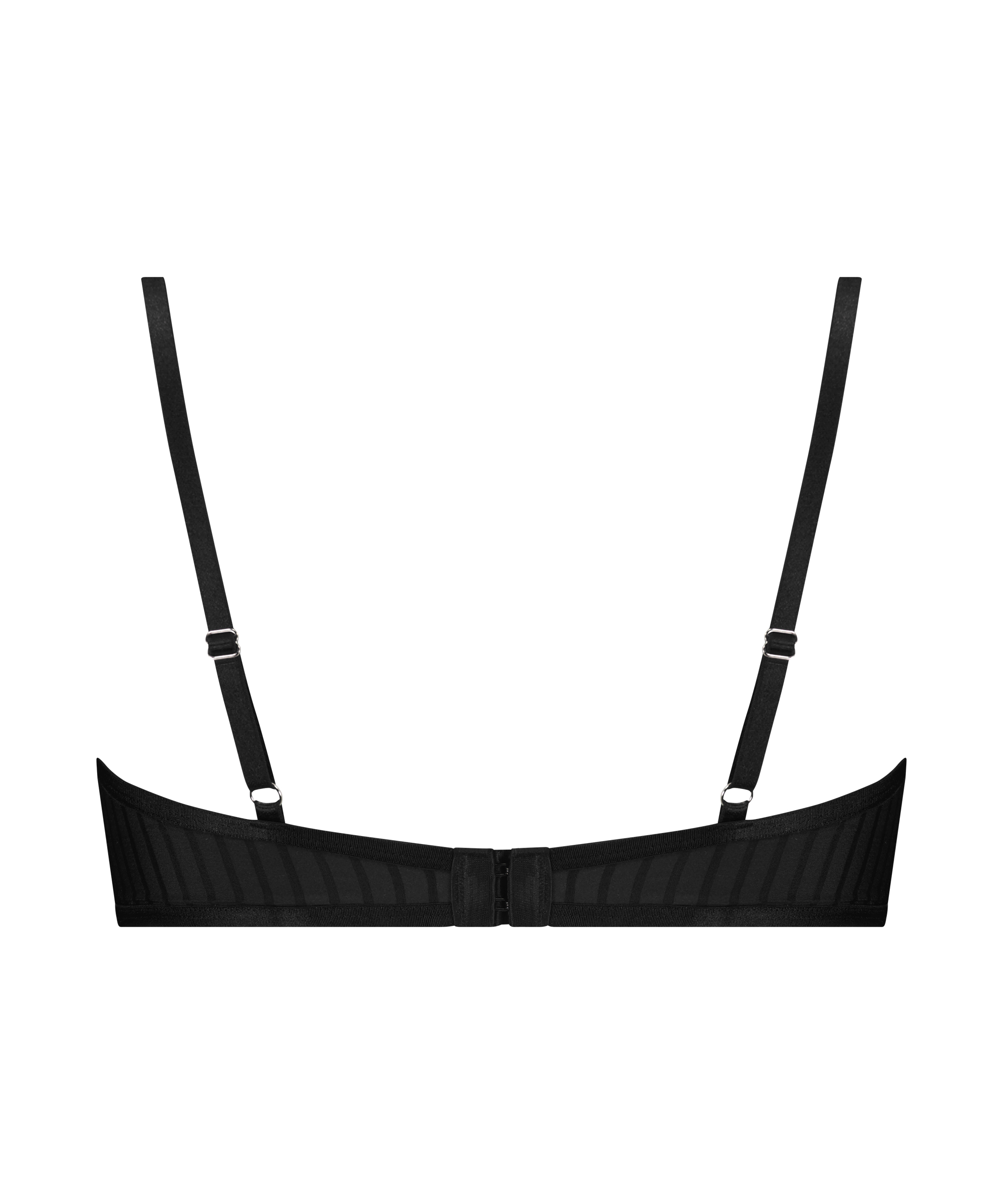 Dana Half-Padded Cup Underwired Bra, Black, main