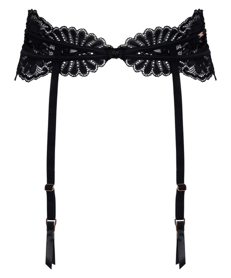 Poppy suspenders, Black