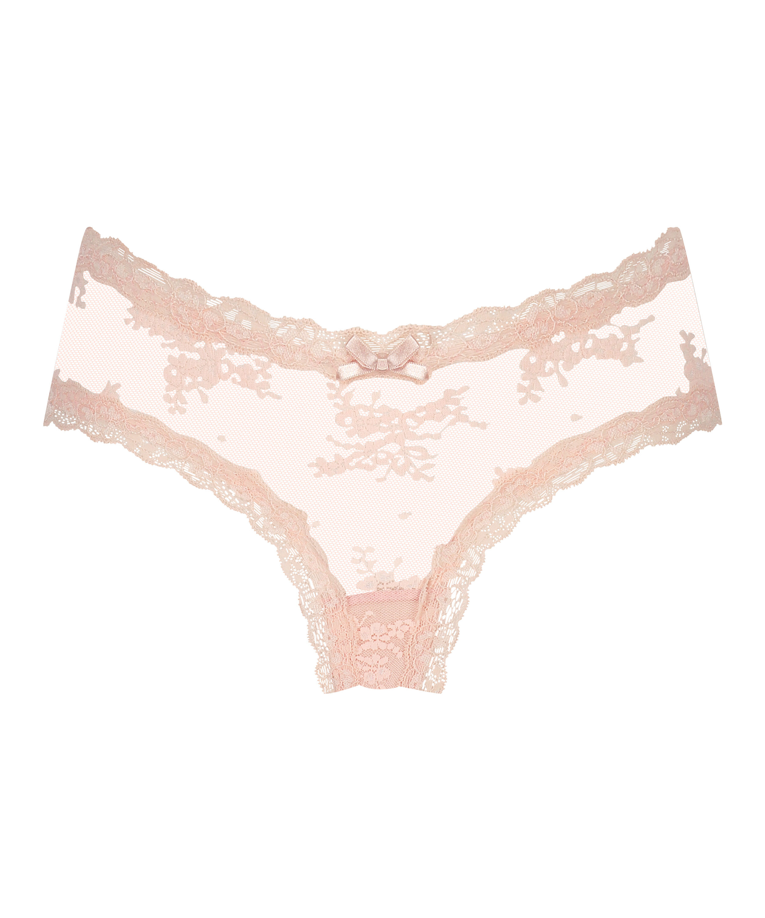 V-shape Mesh Brazilian, Pink