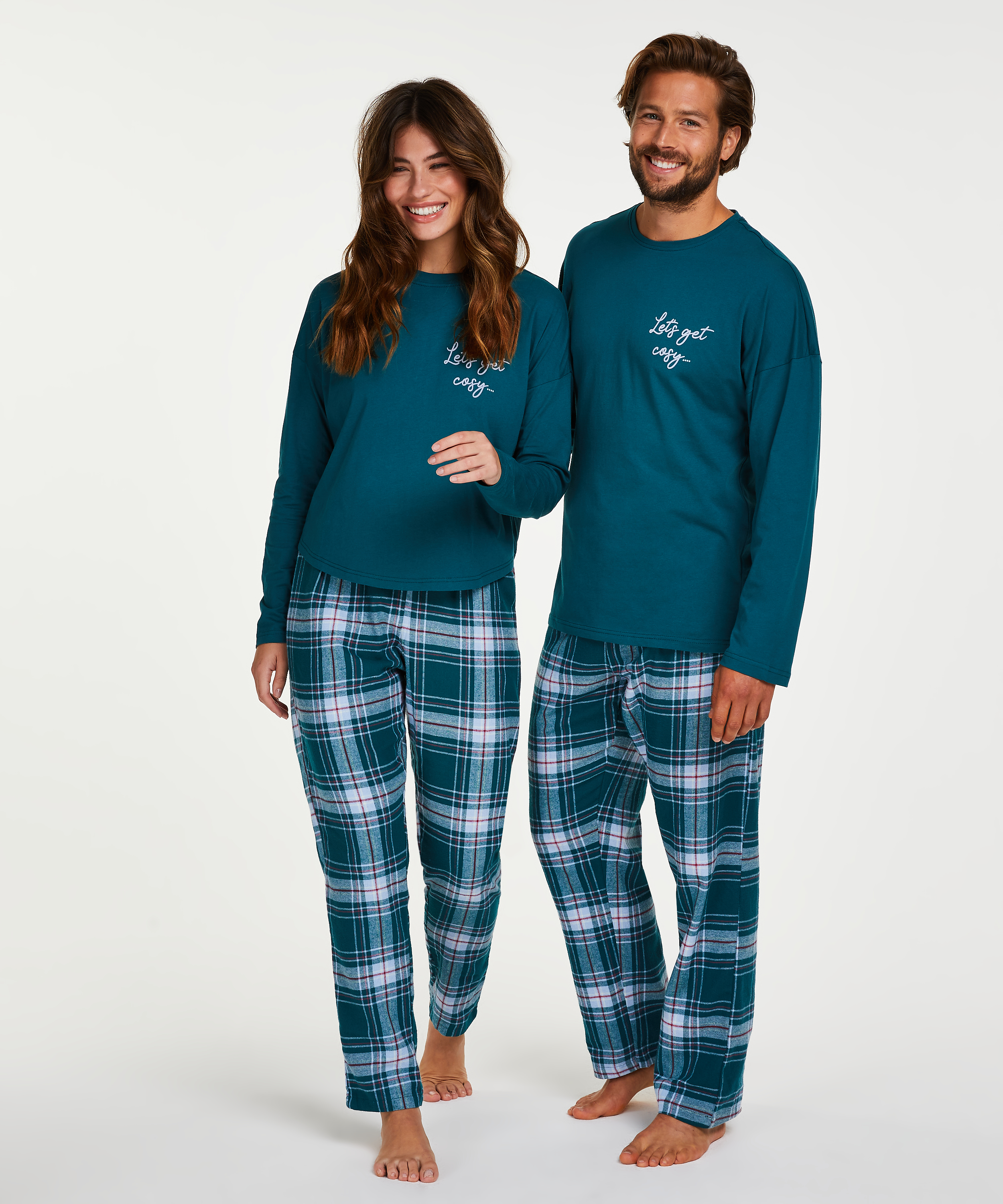 Pyjama set, Blue, main