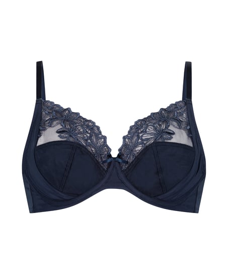 Margot Non-Padded Underwired Bra, Blue