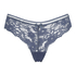Gianni extra low rise thong, Blue