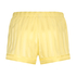 Satin pyjama shorts, Yellow
