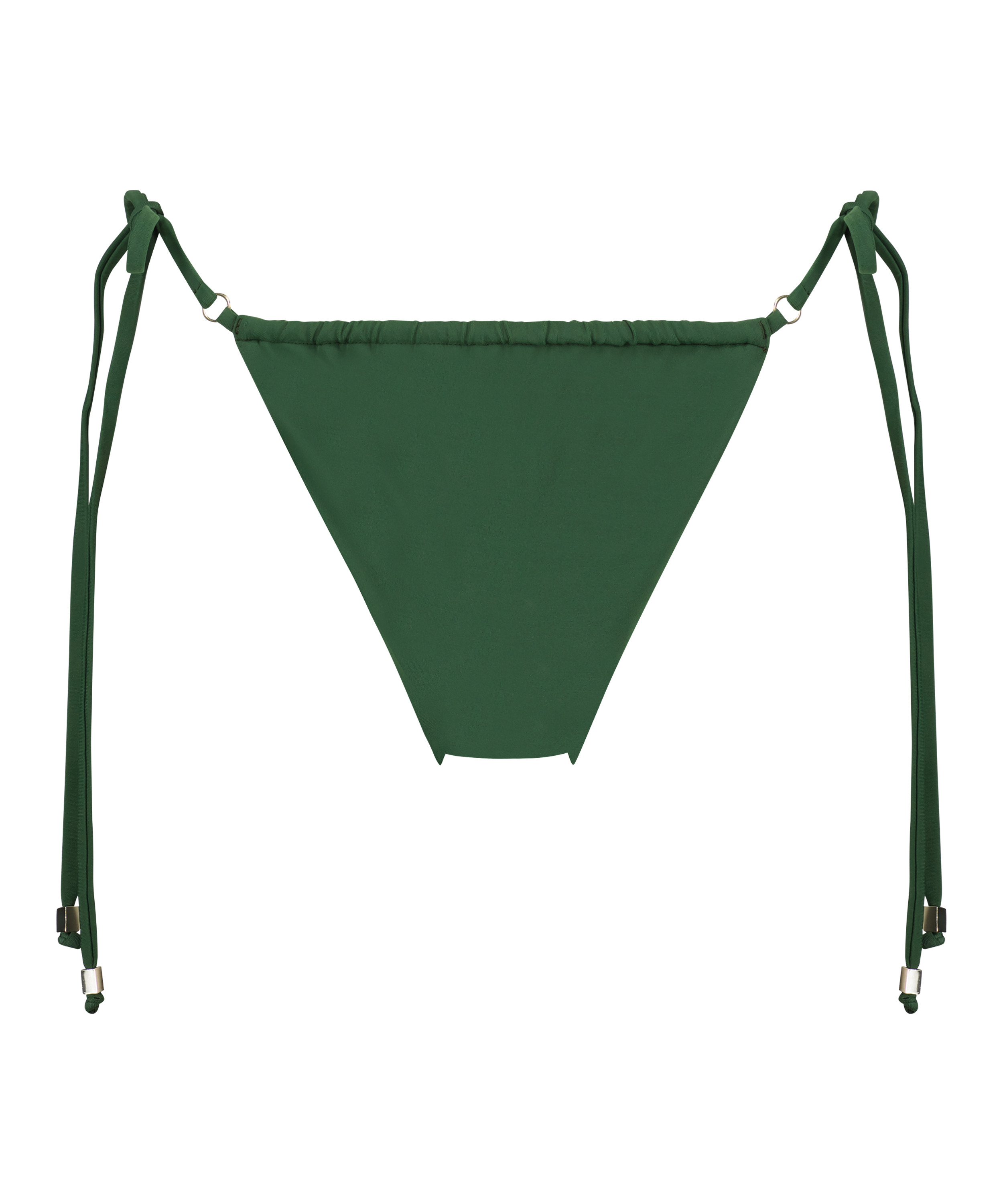 Digura high-cut cheeky bikini bottoms, Green, main