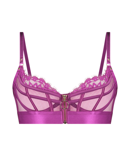 Sable Non-Padded Underwired Bra, Purple