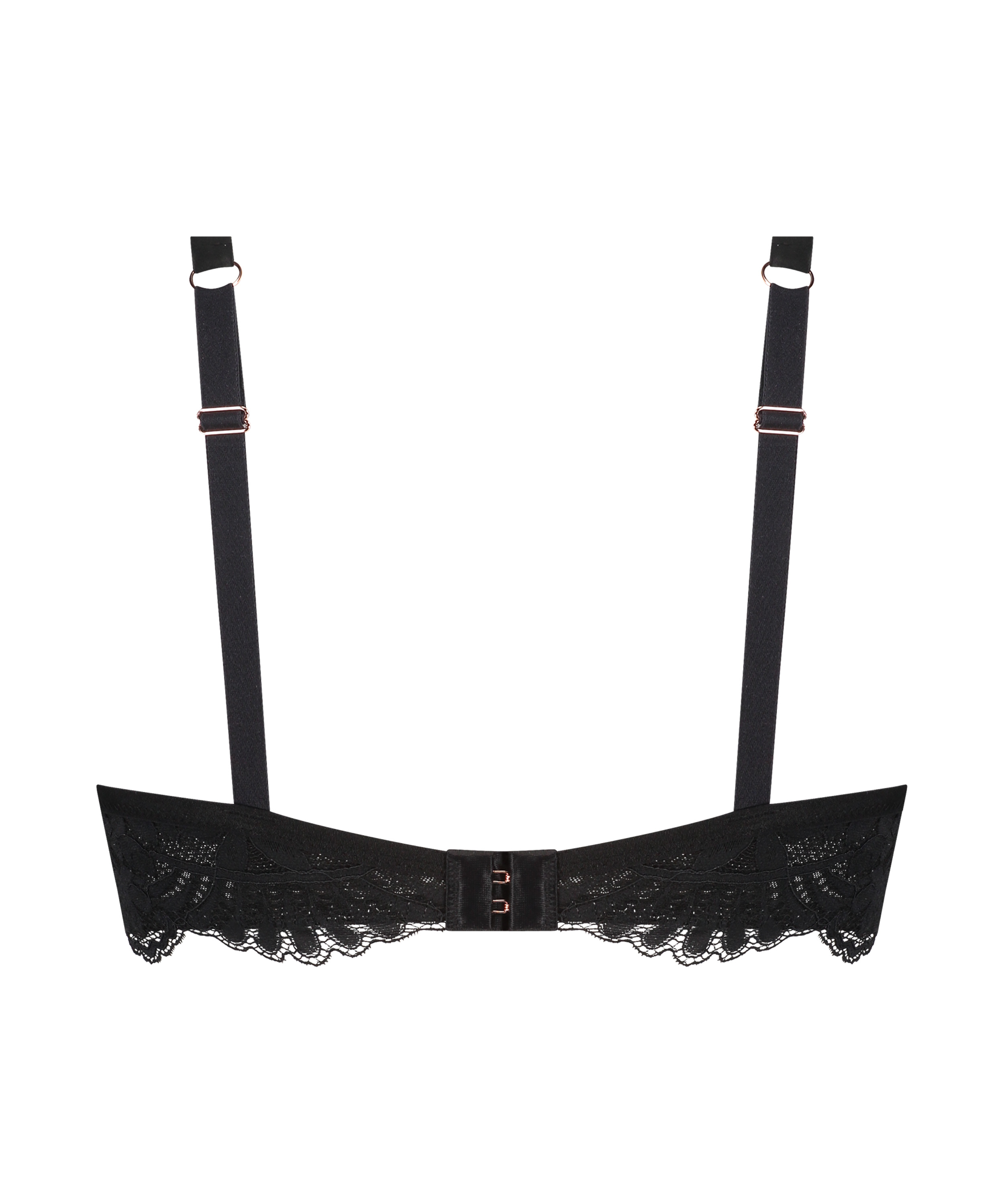 Antonia Padded Underwired Bra, Black, main