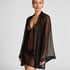 Maxime Tulle Kimono, Black
