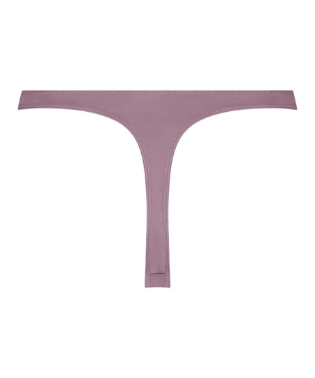 Lace & Shine Thong, Purple