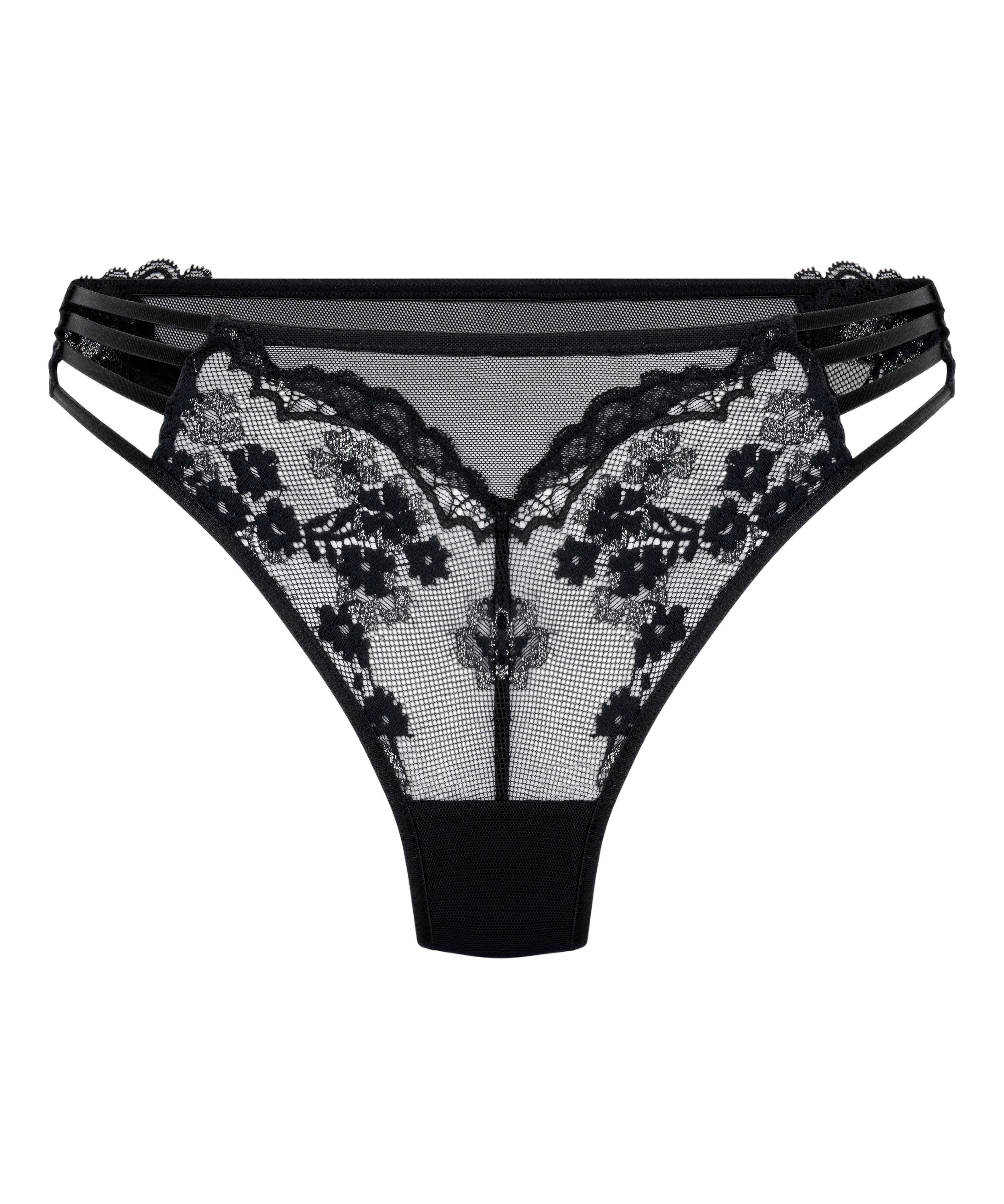 Bree Thong, Black, main