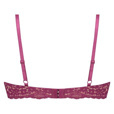 Rose Padded Non-Underwired Bra, Purple