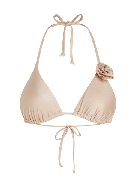 Lima Bikini Top, Beige