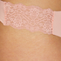 Invisible Lace Thong, Pink