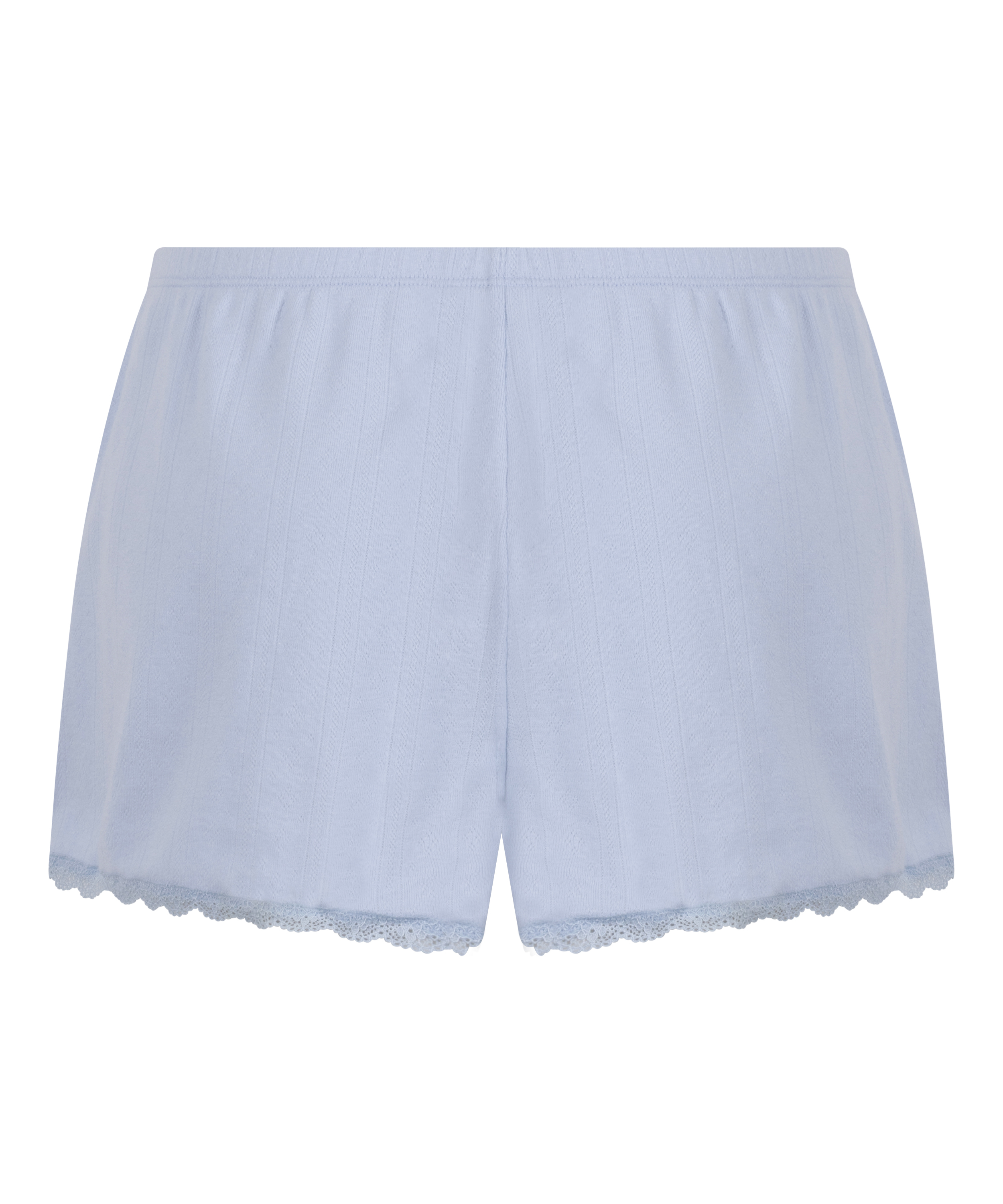 Pointelle Shorts, Blue, main