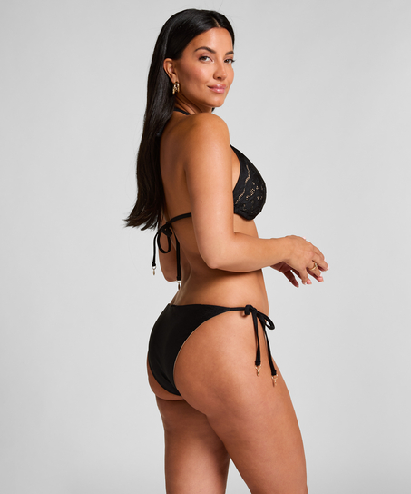 Boho Cheeky Bikinibottom, Black
