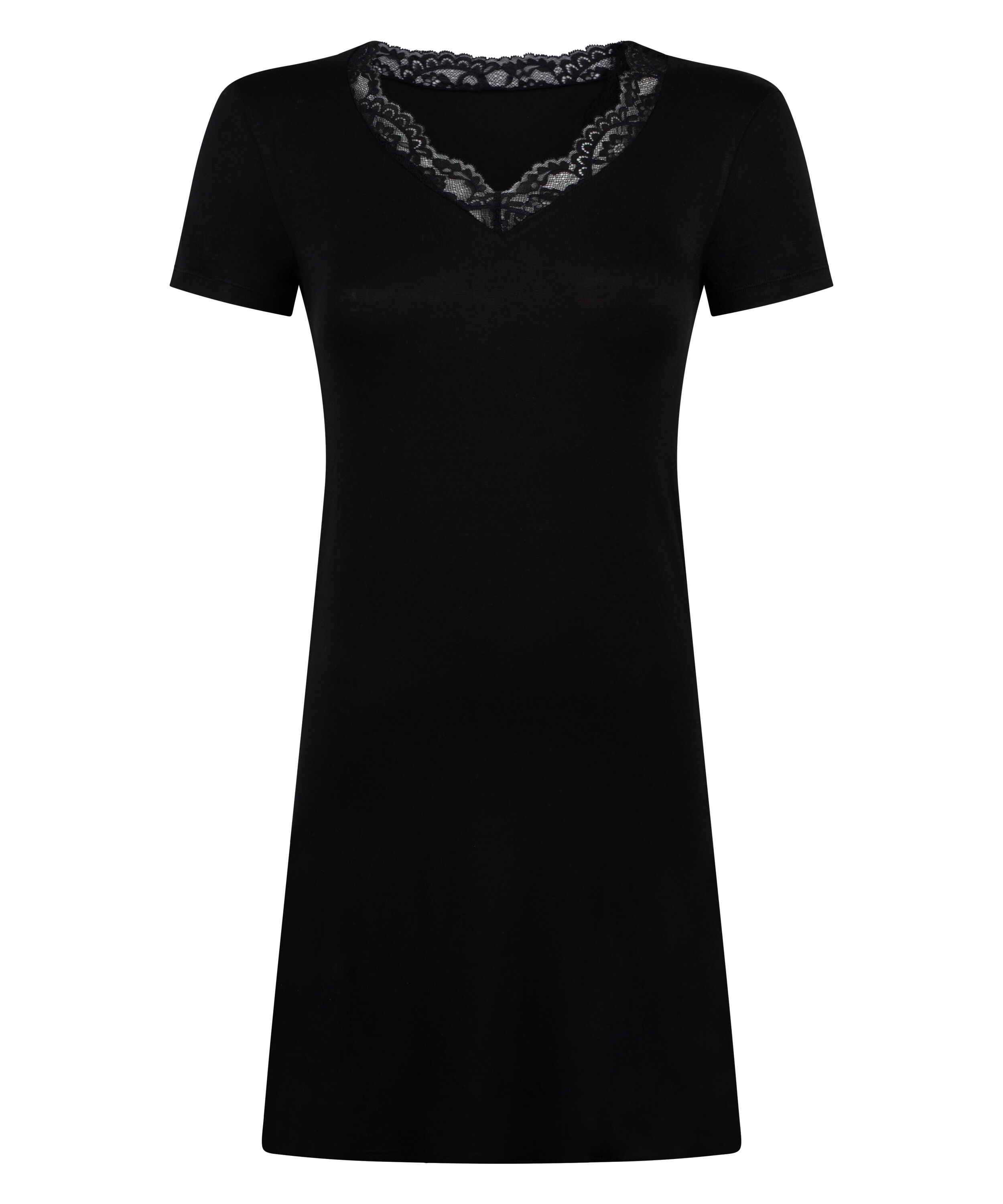 Nightshirt Jersey, Black