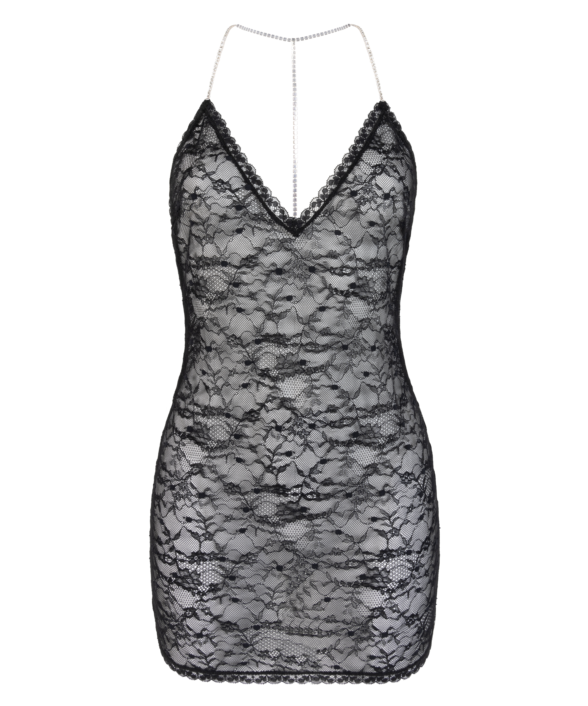 Mireia Slipdress, Black, main