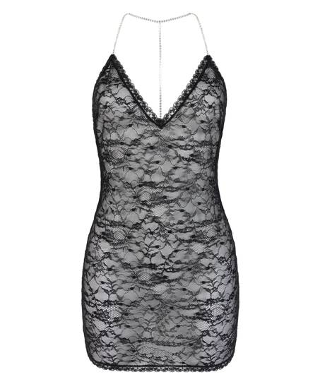 Mireia Slipdress, Black