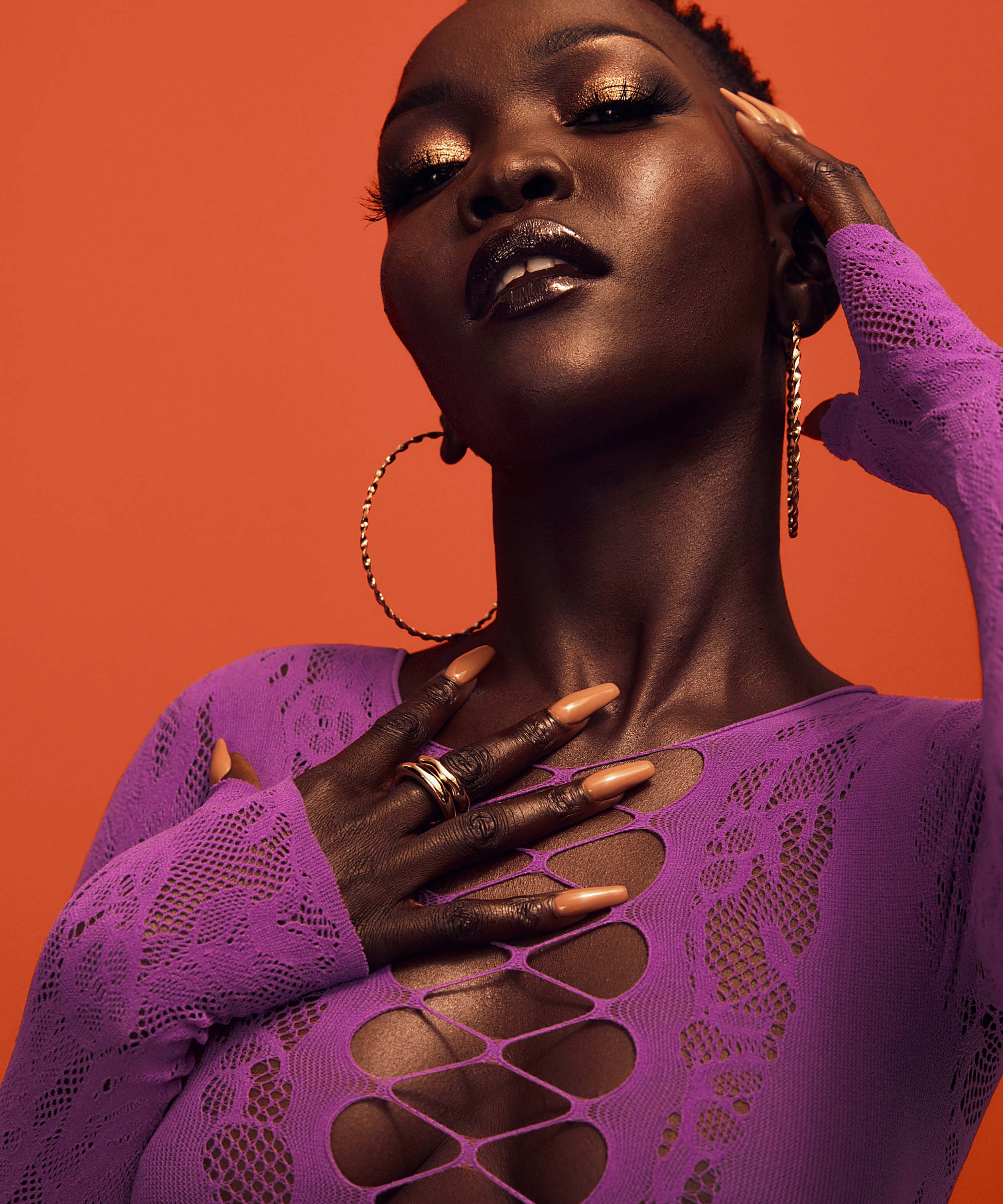 Lace Body Nyakim, Purple, main