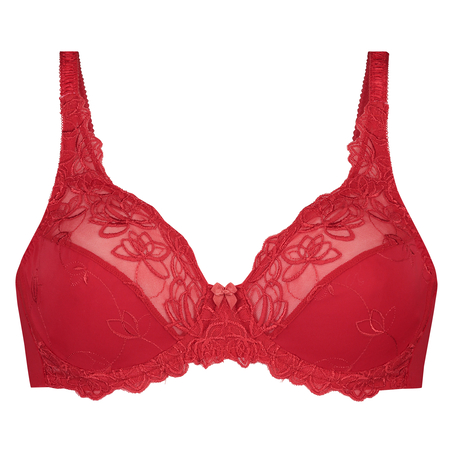 Diva Non-Padded Underwired Bra, Red