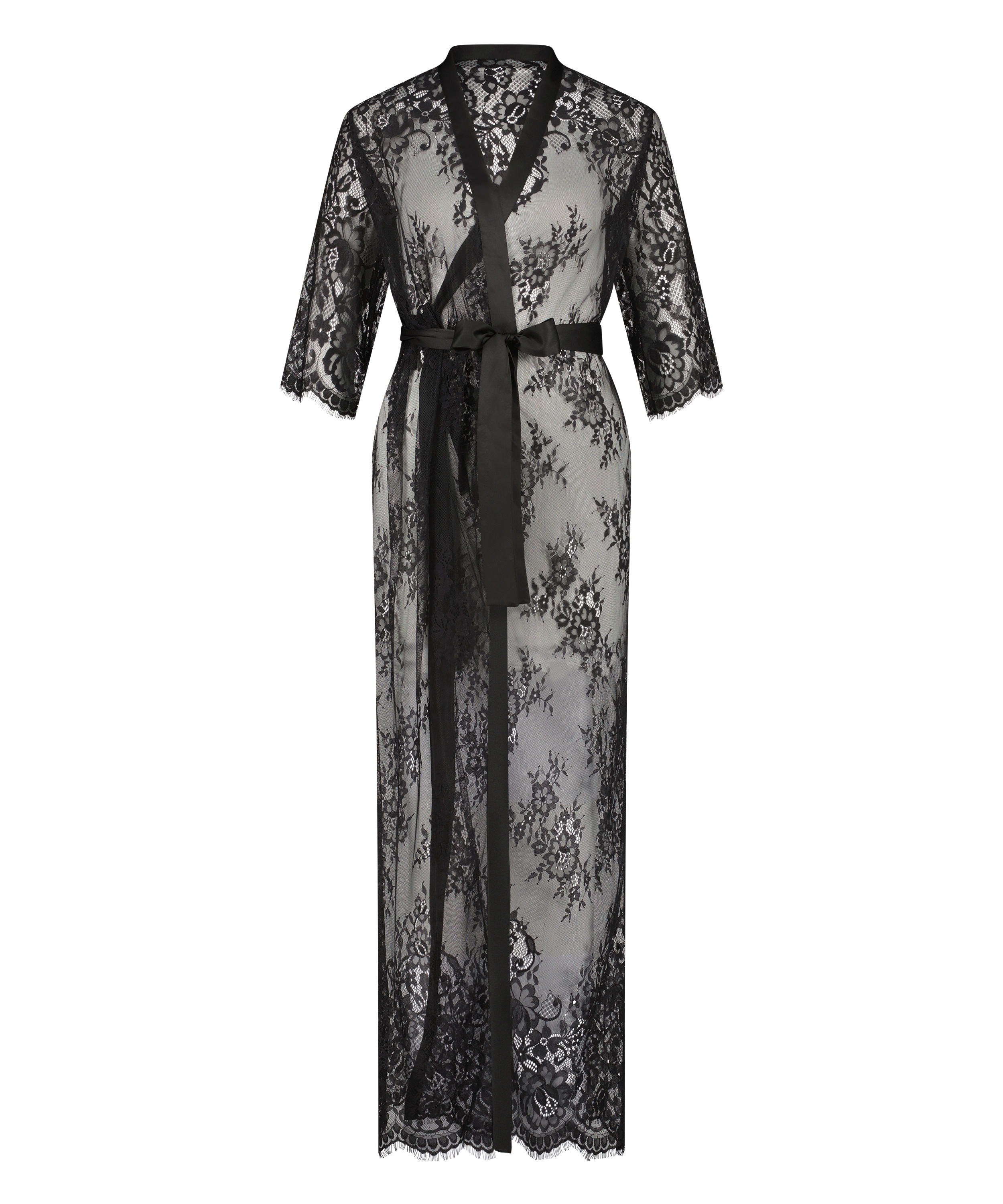 Long Allover Lace Kimono for £48 - All Nightwear - Hunkemöller