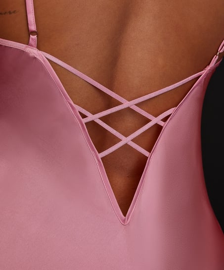 Kae Slip Dress, Pink