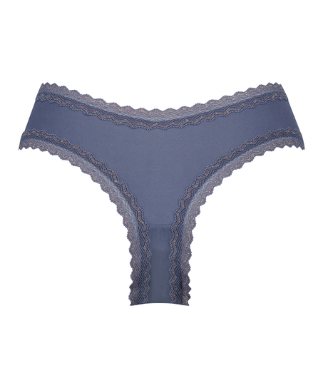 Amaris V-Shaped Brazilian, Blue