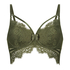 Marilee Padded Underwired Longline Bra, Green