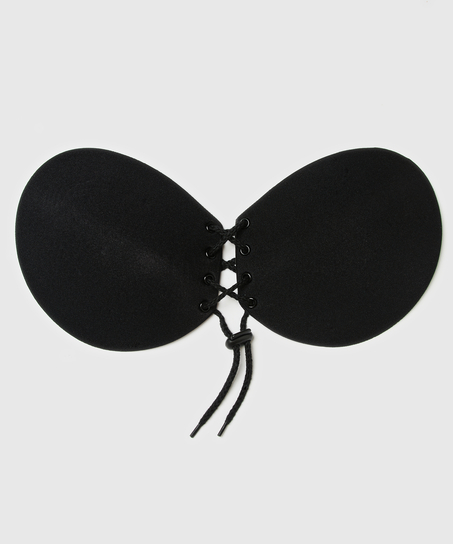 Adhesive Push-Up Bra, Black