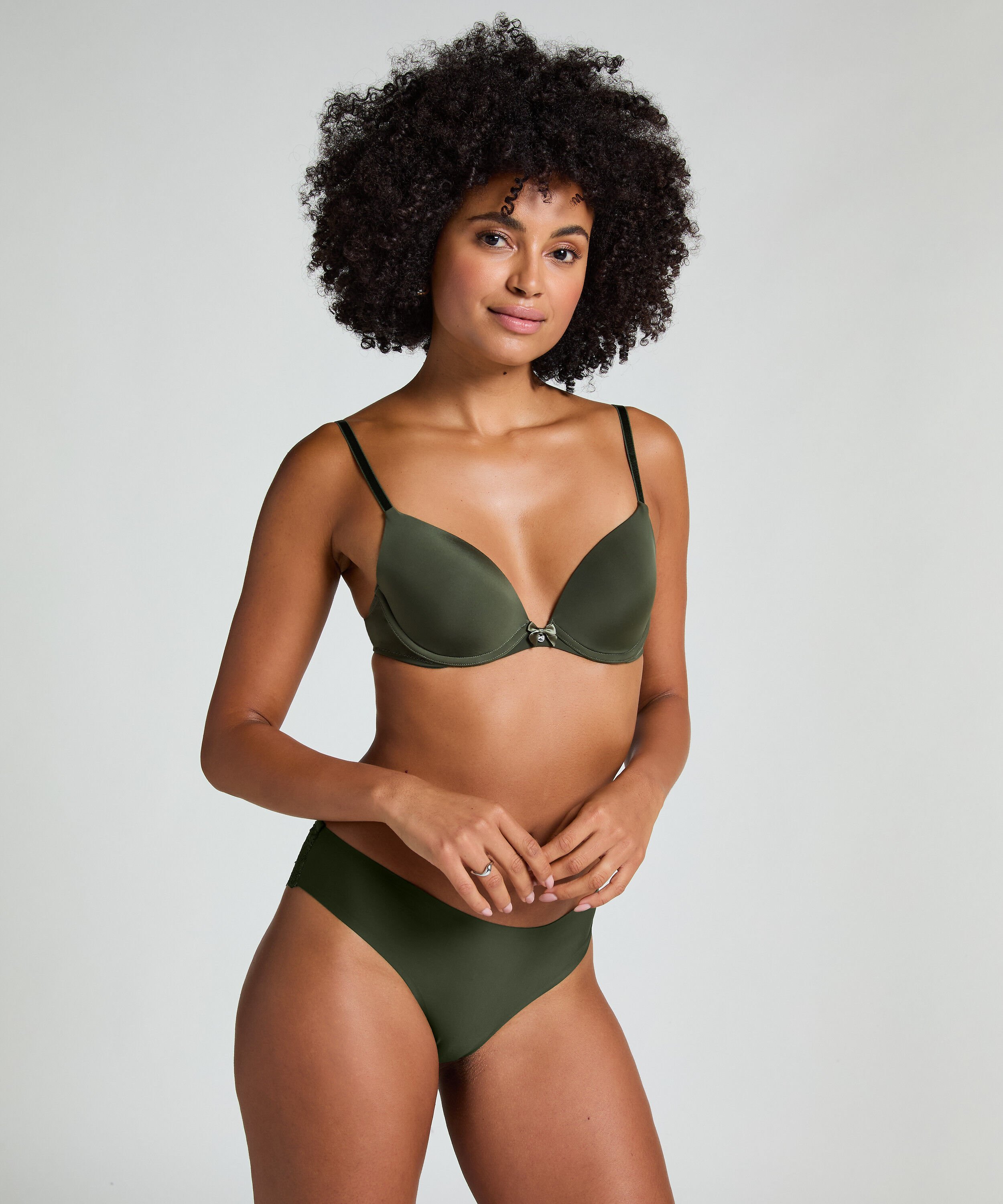 Plunge Padded Underwired Bra