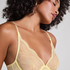Isabelle Non-Padded Underwired Bra, Yellow
