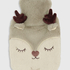 Reindeer Hot Water Bottle, Beige