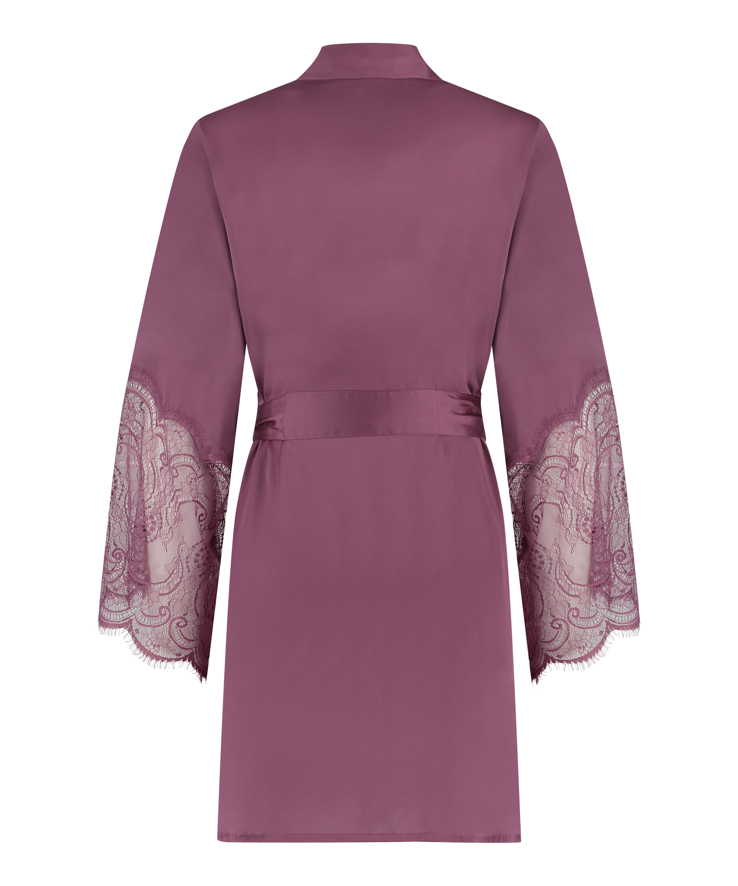 Satin Kimono, Purple, main