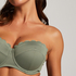 Scallop push-up underwired bikini top Cup A - E, Green