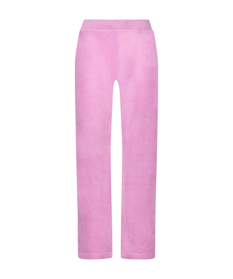Petite Velours Pyjama Bottoms, Pink