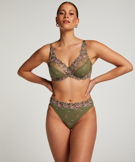 Diva High Knickers, Green