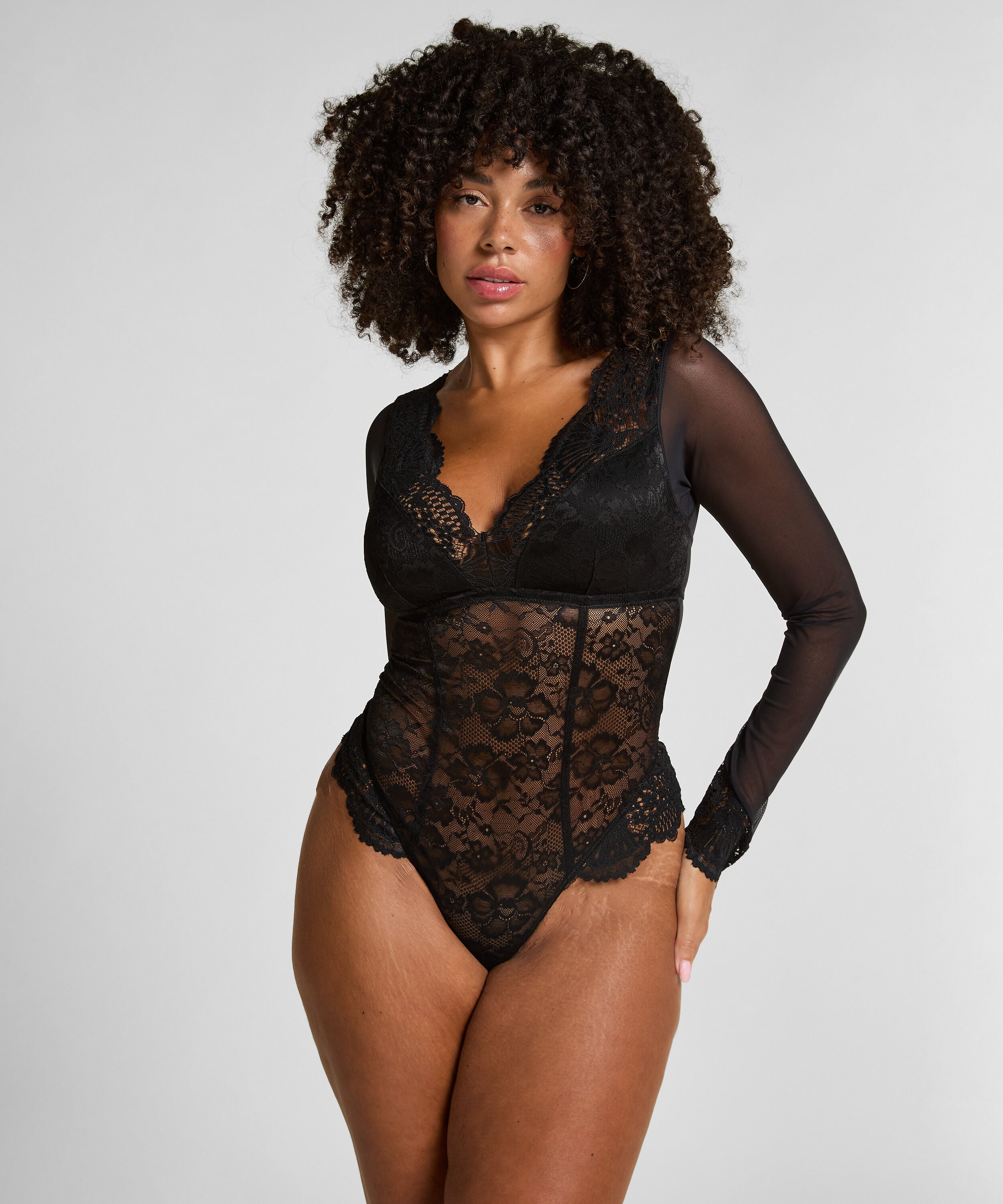 Essie Longsleeved Body, Black