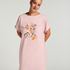 Round Neck Nightshirt, Pink