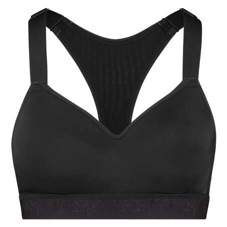 HKMX Sports bra The All Star Level 2, Black