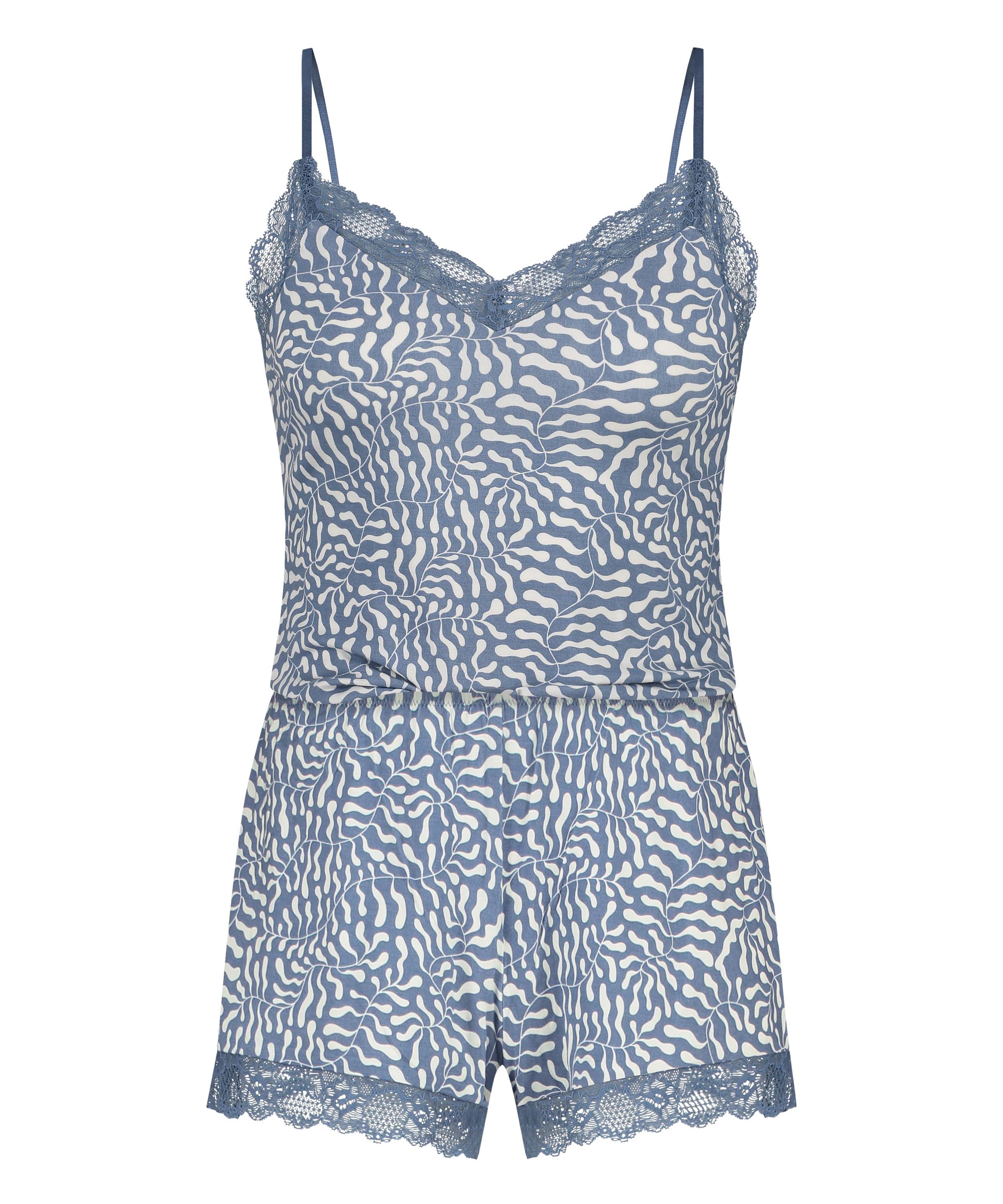 Cami Short Pyjama Set, Blue, main
