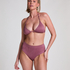 High Waist Rio Bikini Bottom, Purple