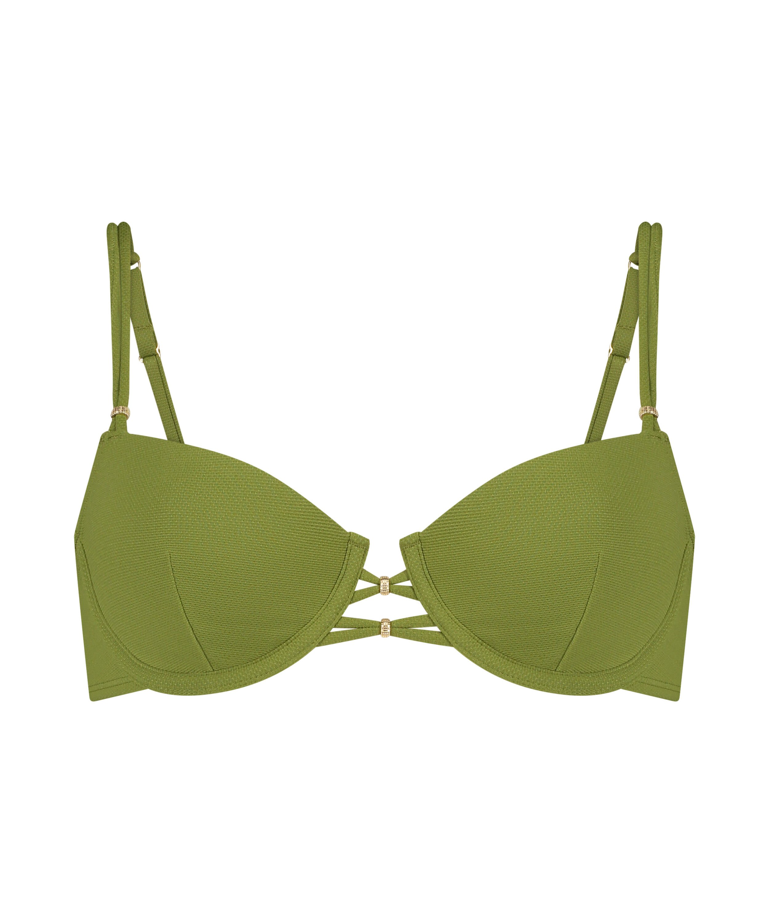 Holbox Bikini Top, Green