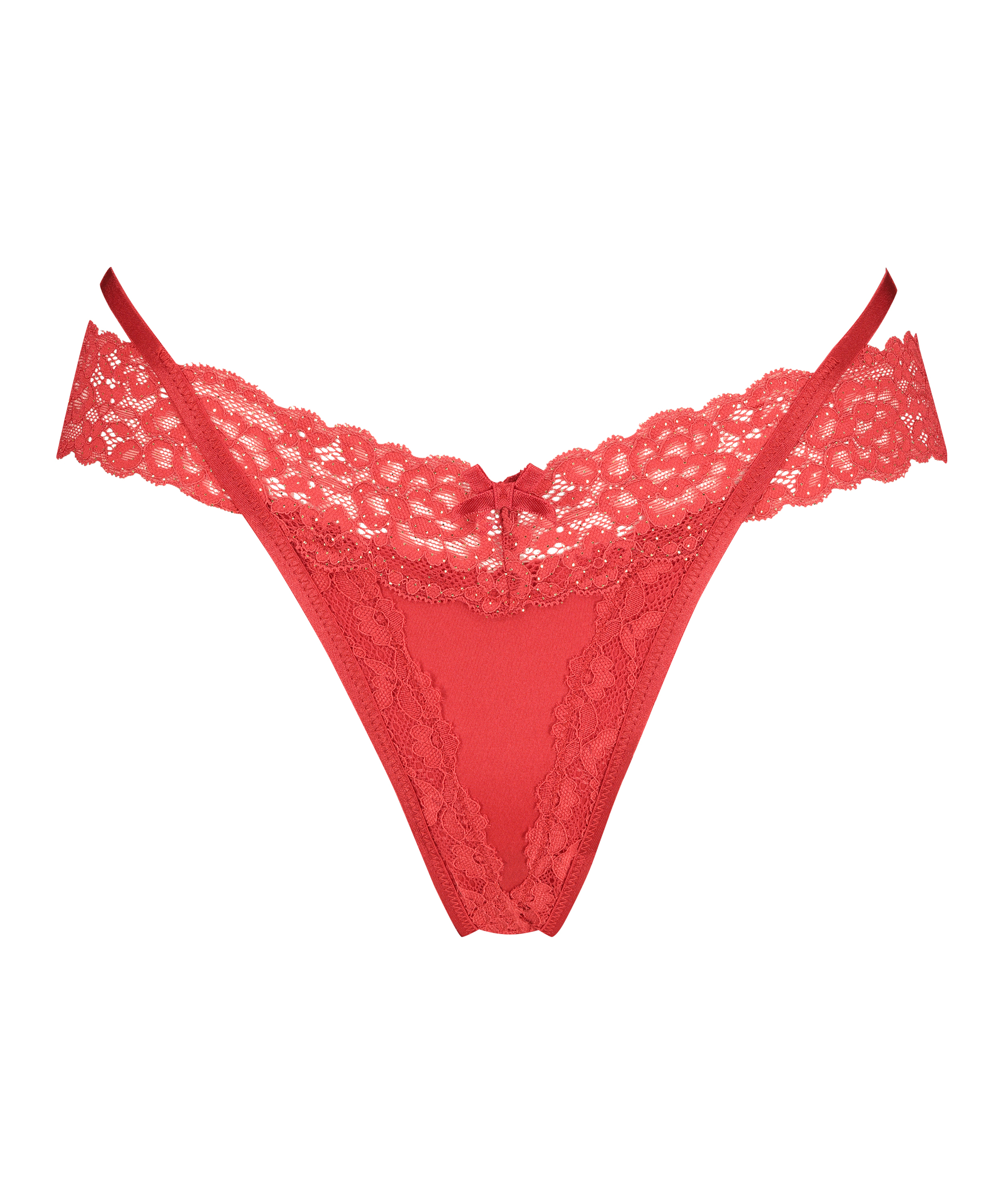 Willow Low RiseThong, Red, main