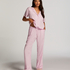 Springbreakers Woven Pyjama Bottoms, Pink