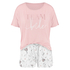 Team Bride pyjama set, Pink