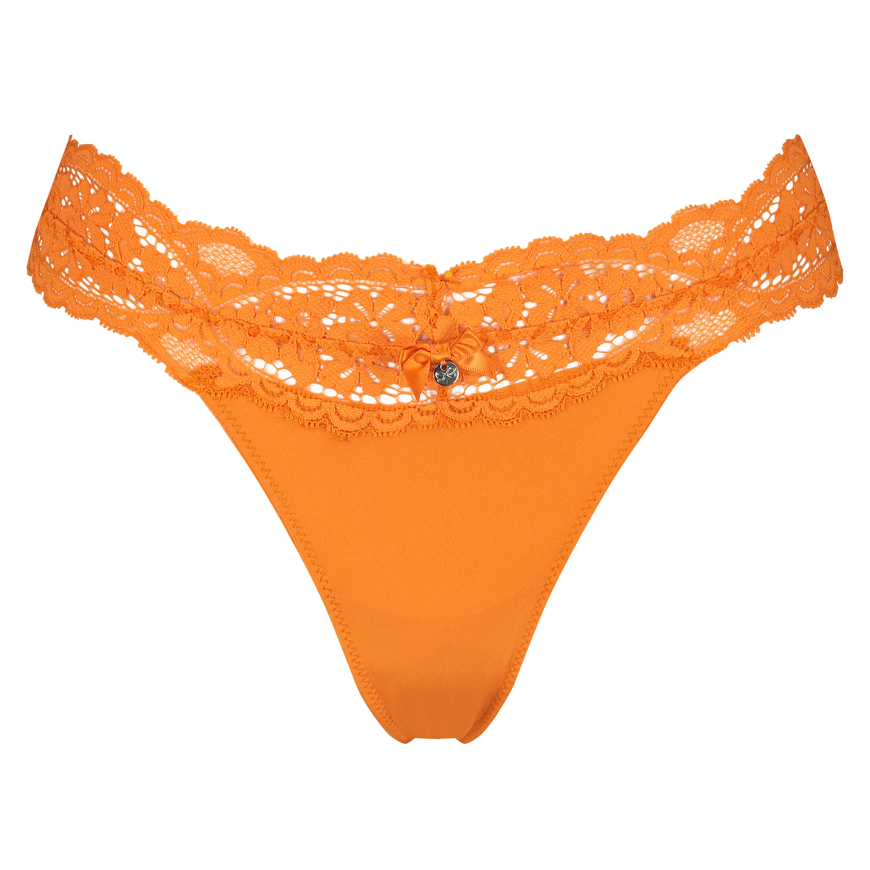 Rose Extra Low Rise Thong, Orange, main