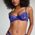 Sable Non-Padded Underwired Bra, Blue