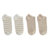 2 Pairs Lurex Socks, Yellow