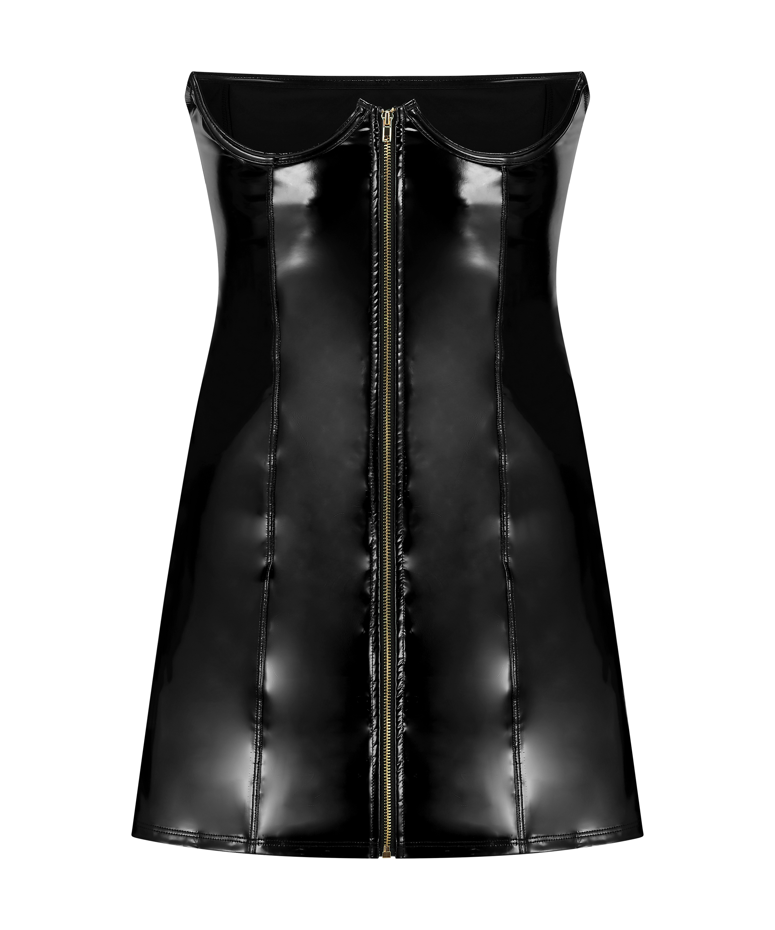 Underwired Slipdress, Black, main