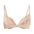 Smooth Padded Underwired Push-Up Bra, Beige