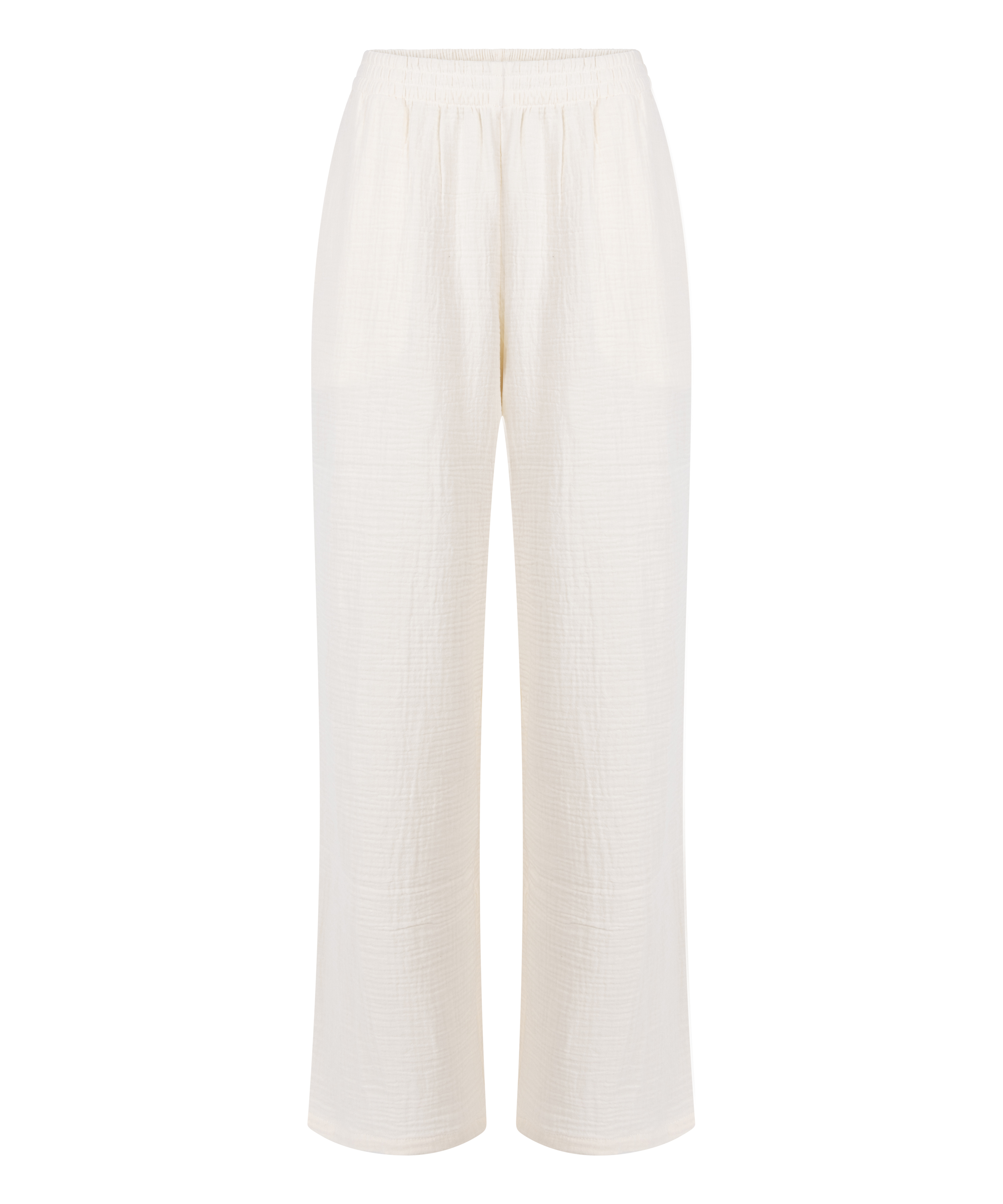 Muslin Pants, White, main